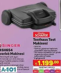 SCHAFER TOST MAKİNESİ SCHAFER TOST MAKİNESİ